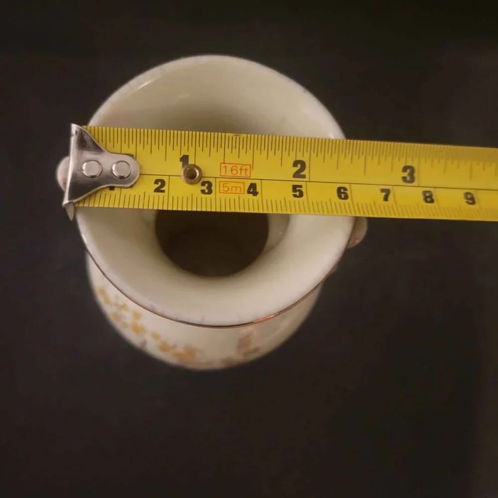 Vintage, Mid-Century Porcelain Vase Made In Japan